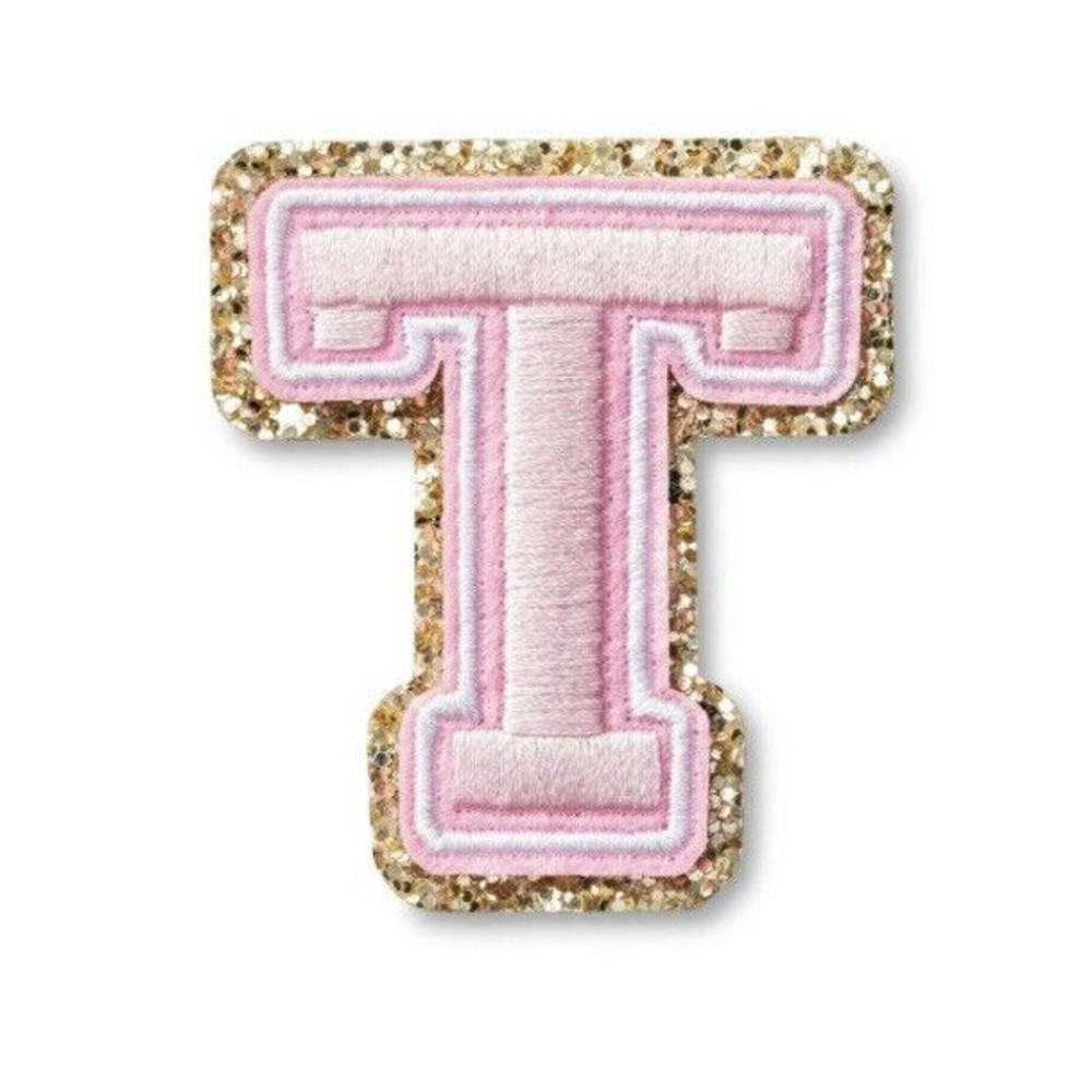 NEW Stoney Clover Lane x Target Letter T Pink Sticker Patch